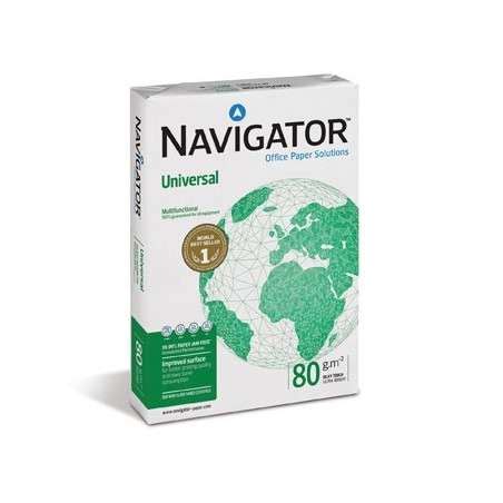 Papel Fotocopia A4 80gr 1x500 Hojas Navigator Premium Universal