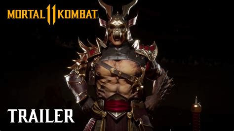 Shao Kahn Reveal Official Trailer Mortal Kombat Youtube