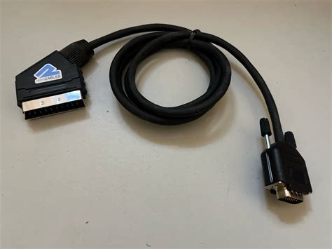 VGA->Scart cable, 1.5m long, with stereo sound – info@antoniovillena.es
