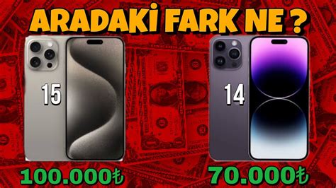 İphone 15 Pro Max Vs İphone 14 Pro Max Arasındaki Fark Ne