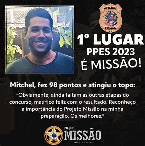 Mitchel 1º lugar PPES 2023 Projeto Missão