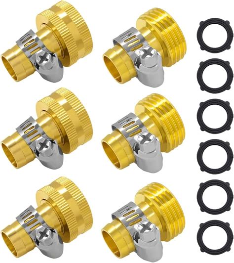 Amazon Hooshing Garden Hose Repair Kit Brass Hose Mender