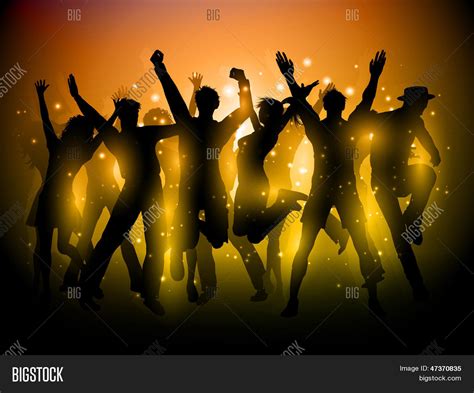 Silhouette Group Vector & Photo (Free Trial) | Bigstock