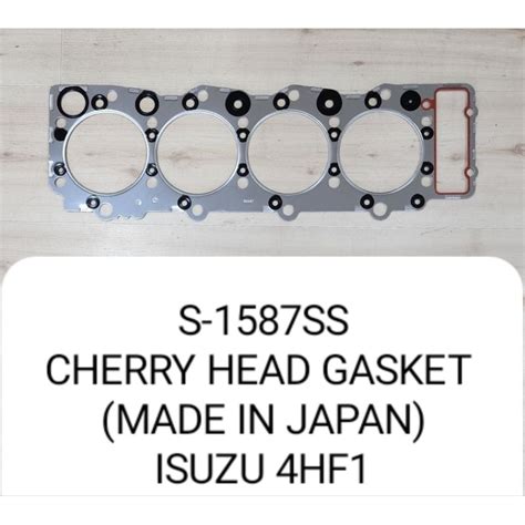 Cylinder Head Gasket Isuzu 4hf1 Cherry Made In Japan Shopee Philippines