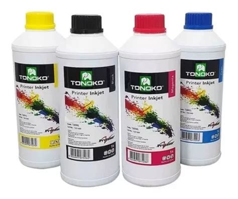 4 Tintas Litro Uso Dye Todas Las Marcas 1 Ltr X Color Tonoko Envío gratis