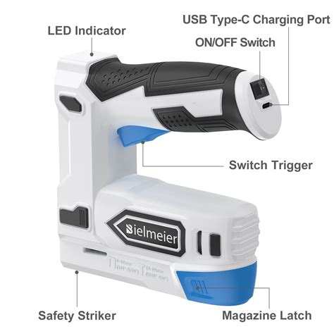 Snapklik Bielmeier Electric Staple Gun In Lithium Ion