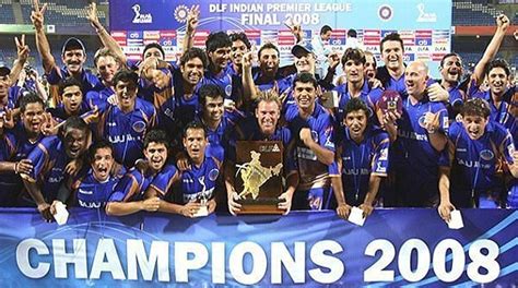 IPL trophy winners from 2008 to 2019