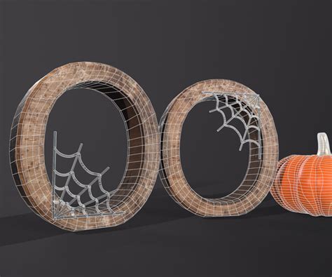 ArtStation - Halloween props - Decoration set | Resources