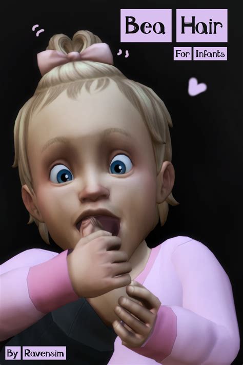 Bea Hair For Infants - The Sims 4 Create a Sim - CurseForge