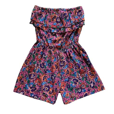 Womens Multi Playsuit Romper Depop