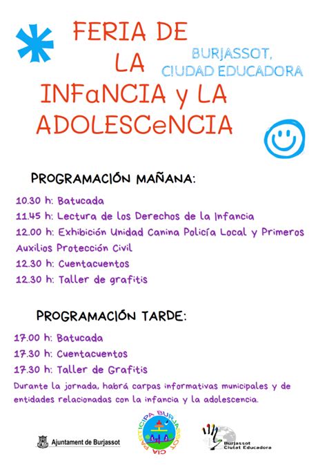 Burjassot Celebra La Feria De La Infancia Y La Adolescencia El De