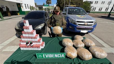 Detienen En Alto Hospicio A Sujeto Que Portaba 8 Kilos De Marihuana Y