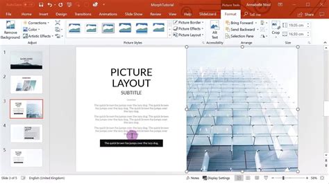 Powerpoint 2019 Morph Transition Youtube