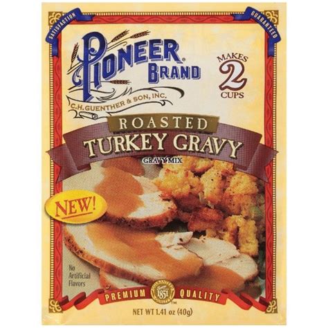 Pioneer Brand Roasted Turkey Gravy Mix (1.41 oz) from Kroger - Instacart