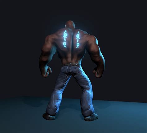 Muscle Man Super Hero