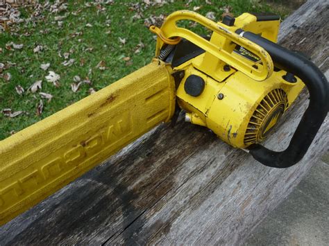 VINTAGE CHAINSAW COLLECTION MCCULLOCH GROUP OF SAWS