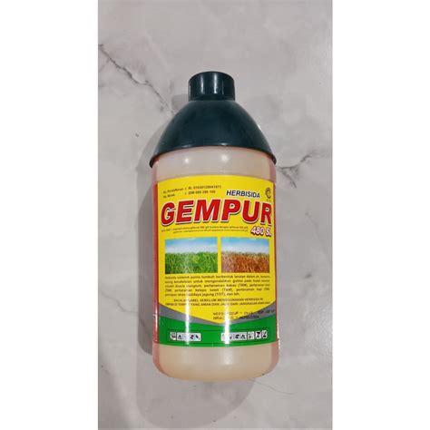 Jual Herbisida Sistemik Gempur Sl Kemasan Liter Shopee Indonesia