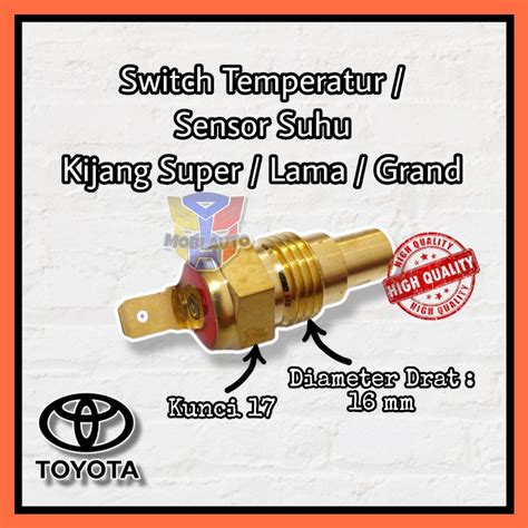 Jual Switch Temperatur Sensor Suhu Panas Kijang Super Lama