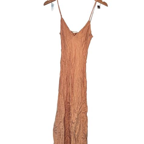 Nude Lucy Slip Dress Just Needs A Steam In Depop