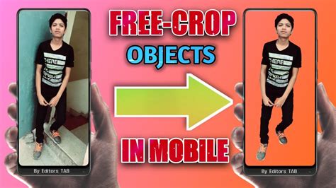 How To Free Crop Objects In HD In Mobile PicsArt Selection 2020