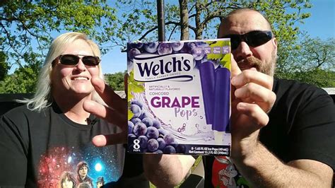 Welchs Grape Pops Review Youtube