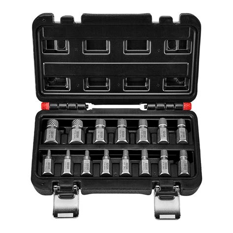 Multi Spline Screw Extractor Set 15 Piece