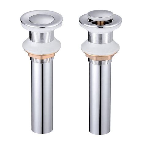 Vessel Sink Pop Up Drain In Chrome 1 14 Inch Bathroom Part For No
