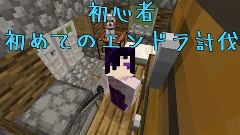 【マイクラ】初心者が最初からエンドラを倒すのには何時間かかるのか Youtube