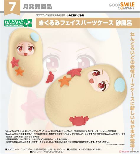 Nendoroid More Kigurumi Face Parts Case Sand Bath PVC Figure Images