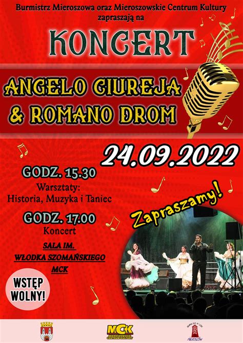 Koncert Angelo Ciureja Romano Drom Tygodnik Db Tygodnik Db