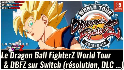 CAPSULE DRAGON BALL FIGHTERZ Le Dragon Ball FighterZ World Tour