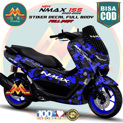 BISA COD Decal Sticker Stiker Full Body New NMAX 2021 Connected