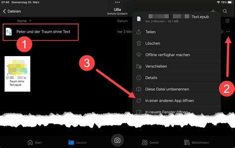 Book Creator Datei aus OneDrive öffnen ICT Wiki