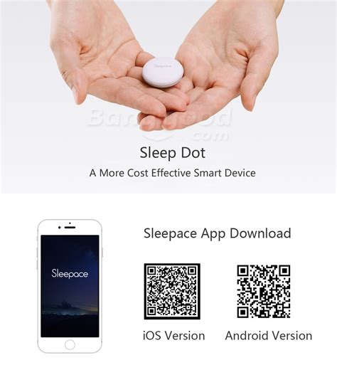 Sleepace Mini Smart Sleep Dot Analysis Monitor Bedroom Sleep Quality Improvement Device At Banggood