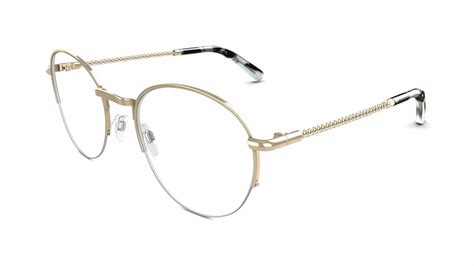 Specsavers Womens Glasses Callie Gold Round Metal Stainless Steel