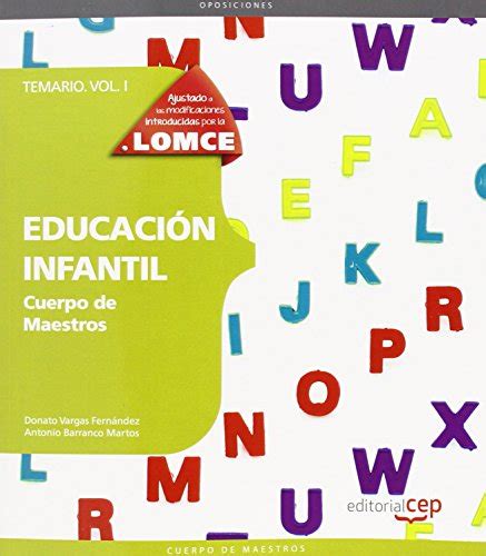 Cuerpo De Maestros Educaci N Infantil Temario Vol I