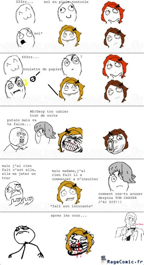 On Croit Toujours Les Filles Fuck Yeah Rage Comics Francais Troll Face