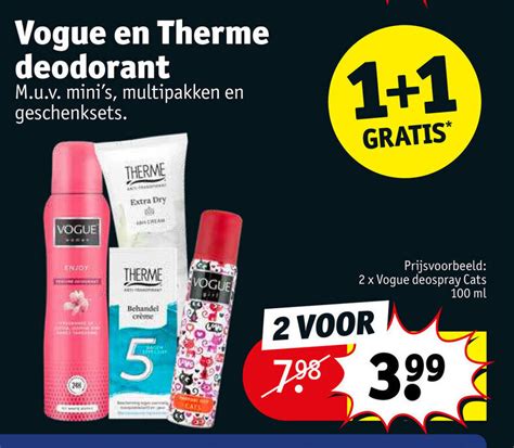 Vogue En Therme Deodorant M U V Mini S Multipakken En Geschenksets