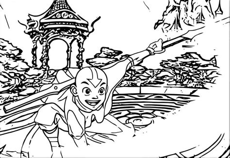 Evil Aang Rasumuz Dqx Avatar Aang Coloring Page Wecoloringpage 140616 Hot Sex Picture