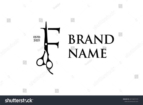 F Salon Logo Photos Images And Pictures Shutterstock