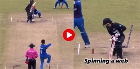 Allah Mohammad Ghazanfar Takes 2 In 2 Against NZ VIRAL