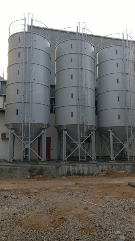 Steel Storage Silo At Rs 760000 Piece Mild Steel Silo In Ahmedabad