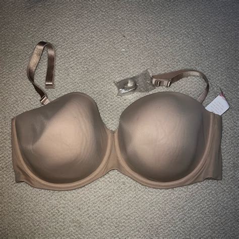 Cacique Intimates Sleepwear Nwt Cacique Lightly Lined Multiway Strapless Bra Nude Color