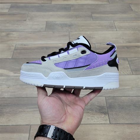 Фиолетовые подростковые и мужские кроссовки Адидас АДИ2000 | Adidas ...