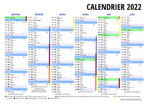 Calendrier Et A Imprimer Semaine A Et B Calendrier Lunaire Images