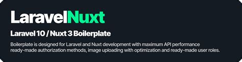 Github K So Dev Laravel Nuxt Laravel And Nuxt Js Boilerplate