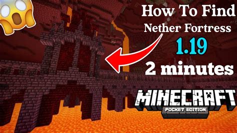 How To Find Nether Fortress In Minecraft Youtube