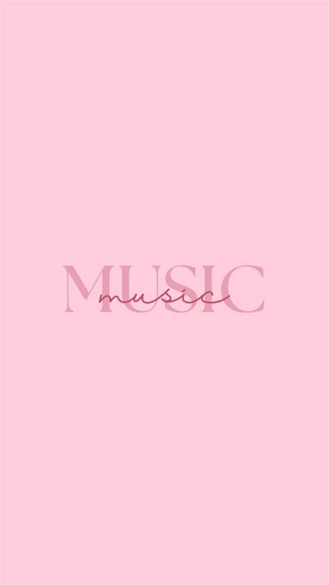 Music Instagram Highlight Aesthetic Ig Highlights Cover Pink Pink