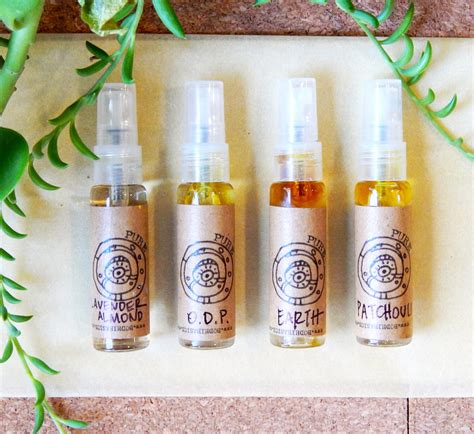 Organic Body Spray Four Piece Set Natural Aromatherapy