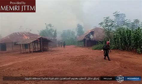 Isis Mozambique Releases Photos Of Attacks On Churches Memri